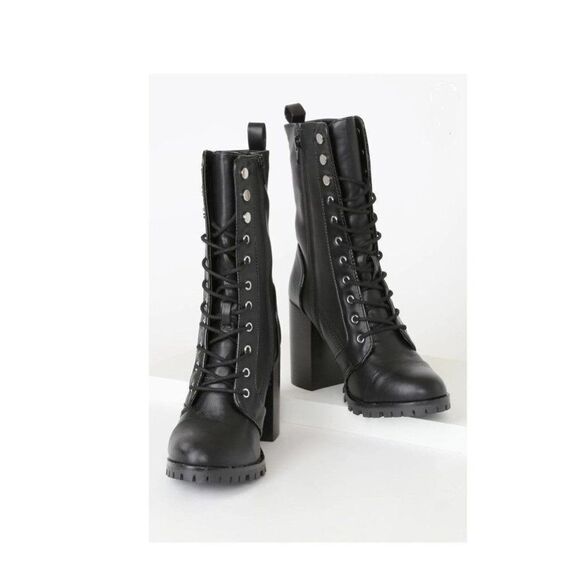 Dolce Vita Ayleen Mid-Calf Combat Boot, NIB, Sz 9.5, 10 - Picture 5 of 9